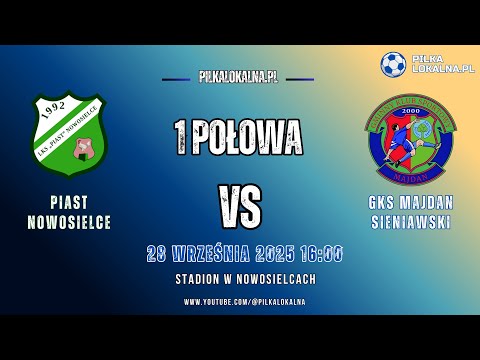 Retransmisja: 1. połowa meczu Piast Nowosielce – Majdan Sieniawski ⚽🎥 #football #goals #pilkalokalna