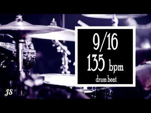 135 bpm - 9/16 Drum Beat