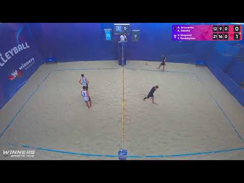 12:15 A. Antonenko / A. Zabuha - V. Shapoval / Y. Yevdokymov 25.08.2022 | Winners Beach Volleyball