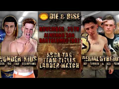 Wonderkids (Francesco Akira & Eron Sky Gravity) vs. Aerial Hybrids (Jay Garner & "Chaos" Kai Payne)