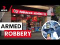 Shocking footage emerges of brazen daylight robbery | 7 News Australia