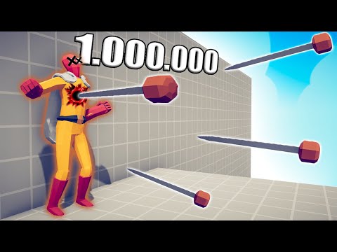1.000.000 DAMAGE BLOWDART 1 vs 1 TOURNAMENT - TABS | Totally Accurate Battle Simulator 2023