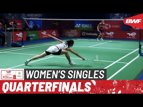 TotalEnergies BWF World Championships 2021 | Ratchanok Intanon (THA) [7] vs Zhang Yi Man (CHN) | QF