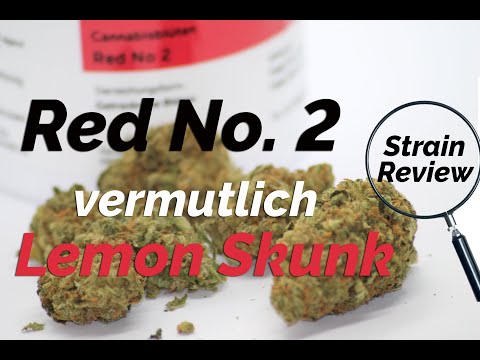 Red No 2 - vermutlich Lemon Skunk - Geruch, Geschmack, Wirkung