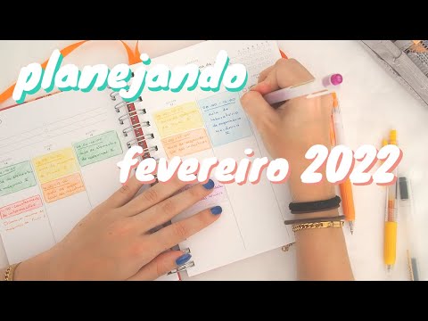 Planner 2022  - Planejando o mês de Fevereiro