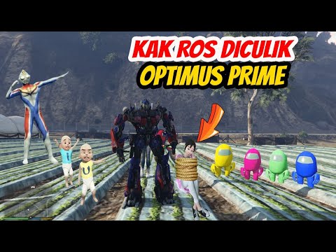 Kak Ros Diculik Optimus Prime, Upin Ipin Sedih, GTA 5 Upin Ipin