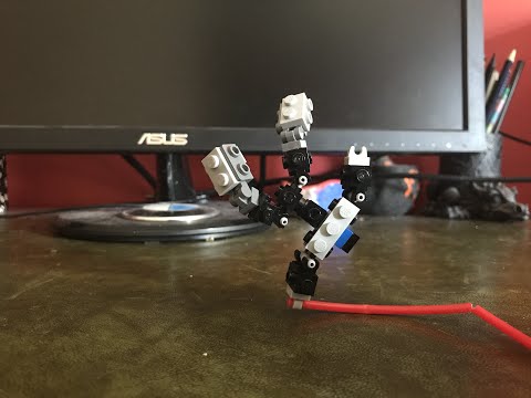 Lego mech frame instructions.