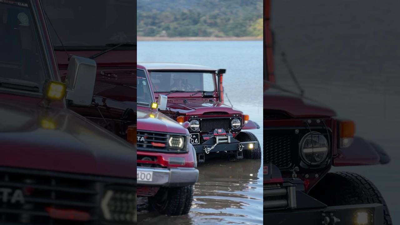 🏎️ Check Out the POV Drive Videos From the Link! #landcruiser #bj40 #boxprado #offroad