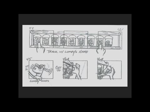Happy Tree Friends TV Series Episode 6B - Dunce Upon a Time - Storyboards