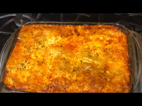 Lasagna ( Beef & Italian Sausage)