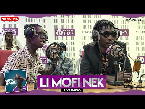 Niino MD - Li Mofi Nek (Live Tal Rek Show) | VIBE RADIO
