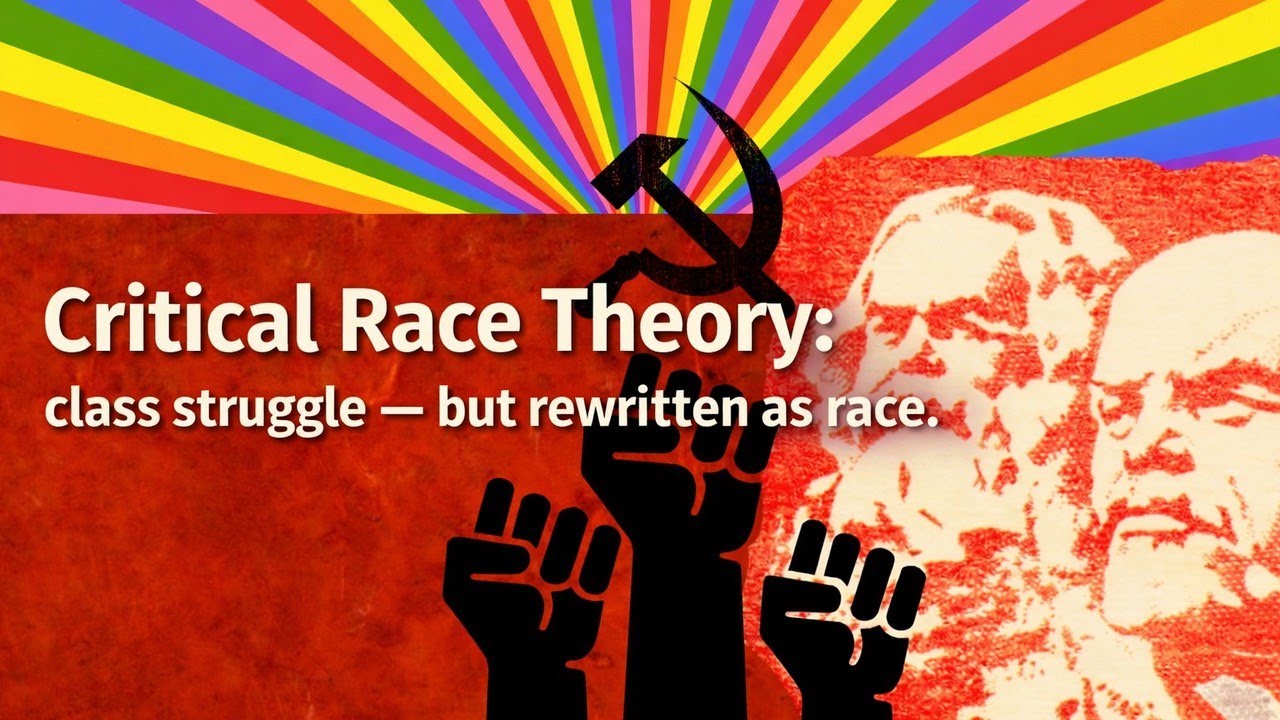 Critical Race Theory: class struggle — but rewritten as race.