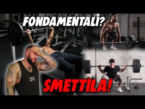 DO YOU HAVE TO DO THE FUNDAMENTALS (bench; deadlift; squat)???