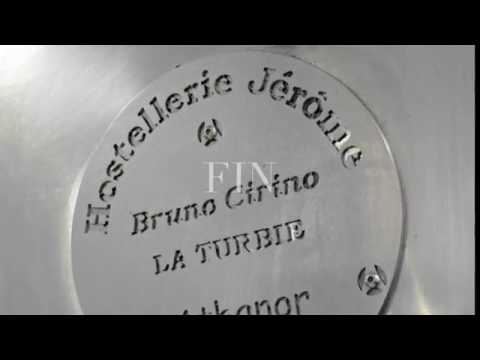 Bruno CIRINO chef de cuisne à la TURBIE   COURGETTES & FLEURS