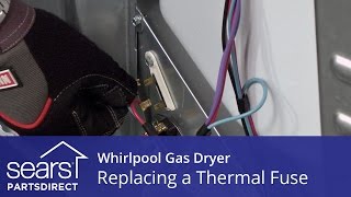 How to Replace a Whirlpool Gas Dryer Thermal Fuse