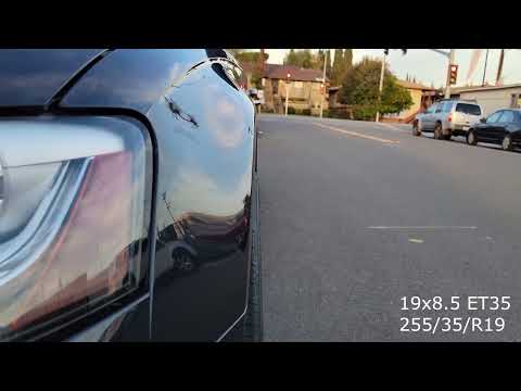19x8.5ET35 on Audi A4 B8.5