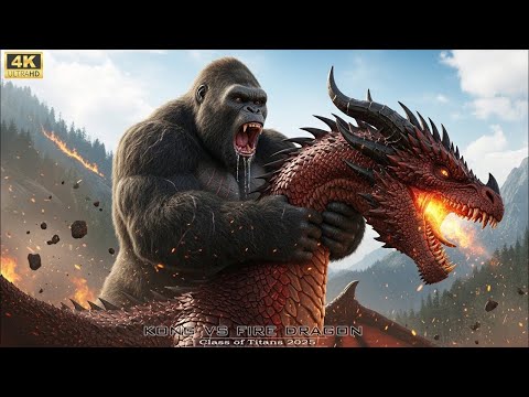 Kong vs Fire Dragon | Clash of Titans 2025