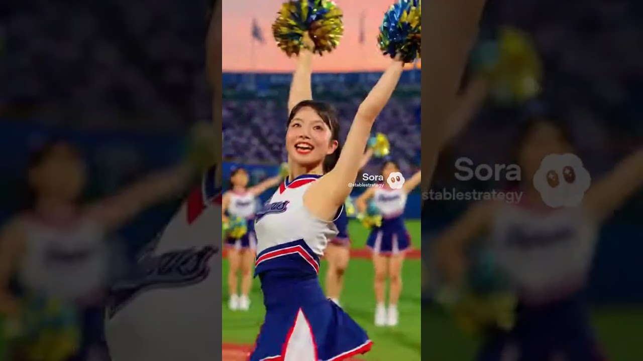 チアガールのダンスが凄い！ #可愛い #shorts