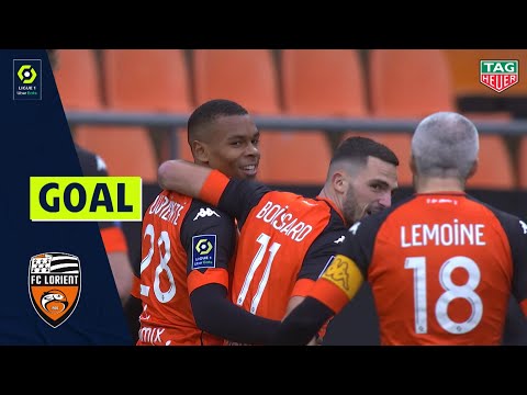 Goal Quentin BOISGARD (2' - FC LORIENT) FC LORIENT - NÎMES OLYMPIQUE (3-0) 20/21