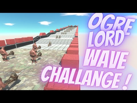 ⚡ OGRE LORD vs GHOR HAMMER Wave Challange  - 🦖 Animal Revolt Battle Simulator 🦕