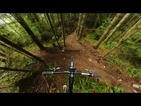 Insane Mountain Bike Shots taken with a GoPro 360 camera!