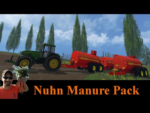 Farming Simulator 2015 Mods Mash Up - Nuhn Manure Pack