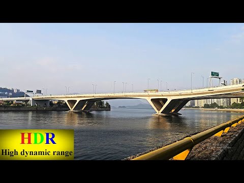 4K HDR  Tour Visit Sha Tin, Shing Mun Riverbank. (Part 1)   4K HDR  遊覽沙田城門河岸。