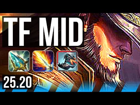 TWISTED FATE vs KATARINA (MID) | 8/1/10, Godlike | KR Master | 25.20