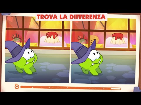 FELICE HALLOWEEN | Trova la differenza | Cartoni Divertenti per Bambini | Om Nom Italiano