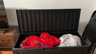 Review YITAHOME 72 Resin Deck Box