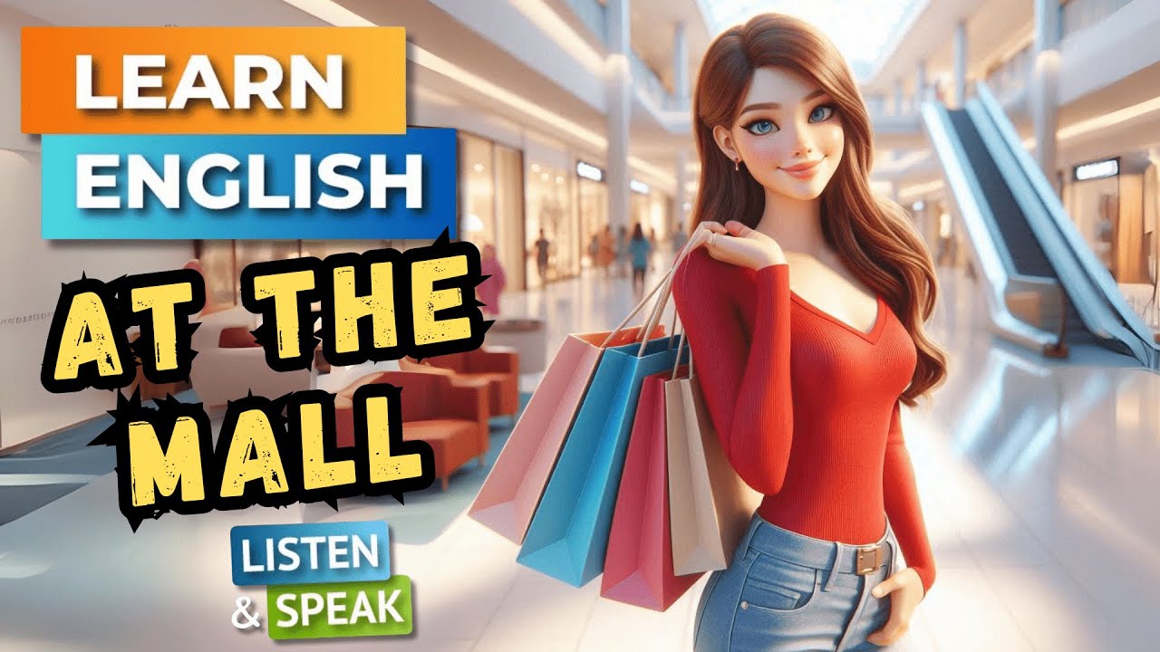 A Day at the Mall   | English Stories | English Listening Skills - Speaking Skills.