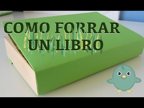 Como forrar un libro de forma fácil y sin adhesivos