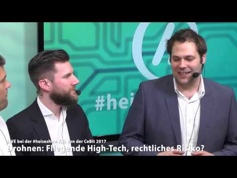 #heiseshowXXL: Drohnen: Fliegende High-Tech, rechtliches Risiko?