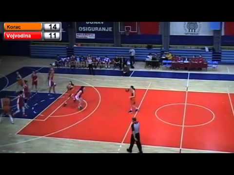 09.04.2015. ZKK Radivoj Korac - ZKK Vojvodina - 1. poluvreme