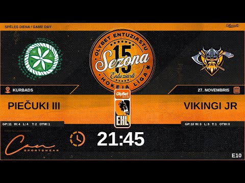 2025 11 27 | PIEČUKI III (PC3) - VIKINGI JR (VN4) | E10