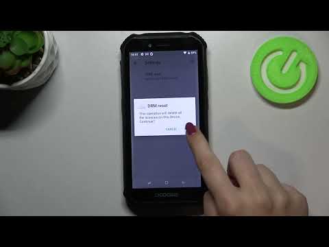How to Reset DRM in DOOGEE S40 – Erase DRM Licenses