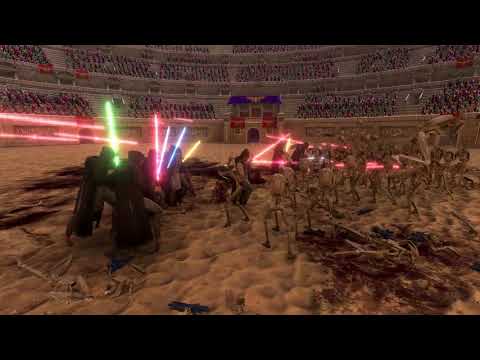 10 Jedi (Laser Knight) VS 150 B1 Battle Droid - Ultimate Epic Battle Simulator