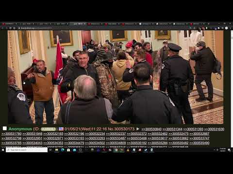 1/6/21 THE DAY 4CHAN POL STORMED THE CAPITAL BUILDING TRUMP SUPPORTERS STORM CAPITAL BUILDING