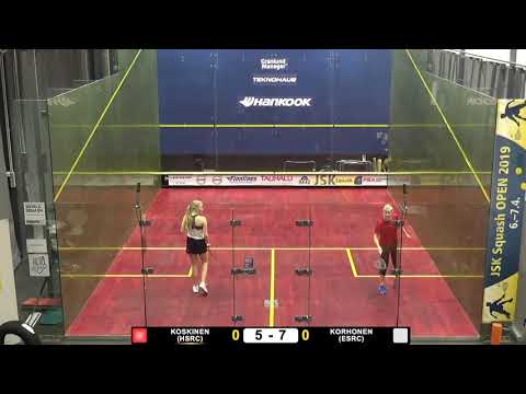 JSK Open 2019: Emilia Korhonen ESRC - Riina Koskinen HSRC
