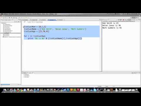Learn Python 2 7 Tutorial Pt 5 - Mind Luster