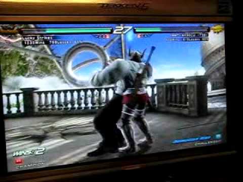 Tekken 6 BR Jack-6 vs Armor King