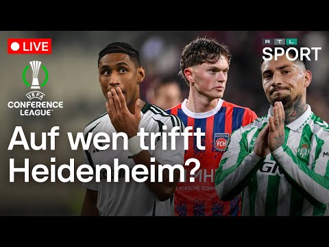 🚨 Auslosung UEFA Conference League - auf wen trifft Heidenheim?