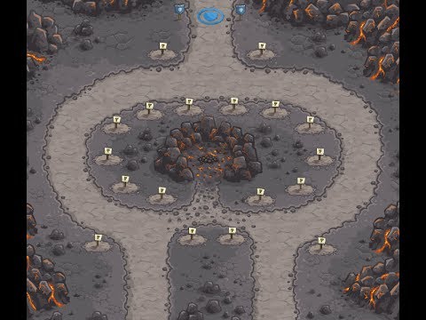 Kingdom Rush Walkthrough | Steam Version | Level 11 | Forsaken Valley | 3 Stars | HD