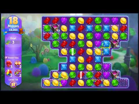 Willy Wonkas Sweet Adventure Level 58 - NO BOOSTERS 🍫 | SKILLGAMING ✔️