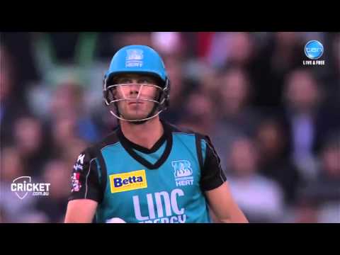 Chris Lynn hits FIVE sixes in a row