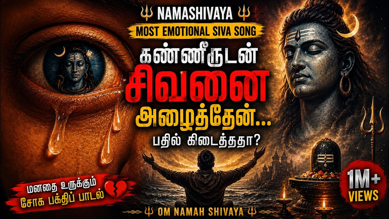கண்ணீருடன் சிவனை அழைத்தேன்  MOST EMOTIONAL SHIVA Song Ever - OM NAMAH SHIVAYA
