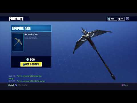 Empire Axe - Fortnite Battle Royale (Harvesting Tool)