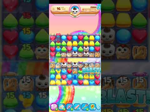 Cookie Jam Blast Game Play Walkthrough Rainbow Run Levels 541-550