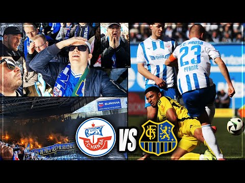 STIMMUNGSVOLLES TRADITIONSDUELL 🔥 Hansa Rostock - Saarbrücken Stadion Vlog | Pyro & Aufstieg vorbei?