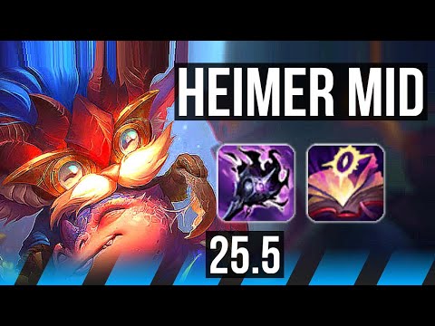 HEIMERDINGER vs SYLAS (MID) | 9/3/10, Rank 13 Heimer | KR Master | 25.5